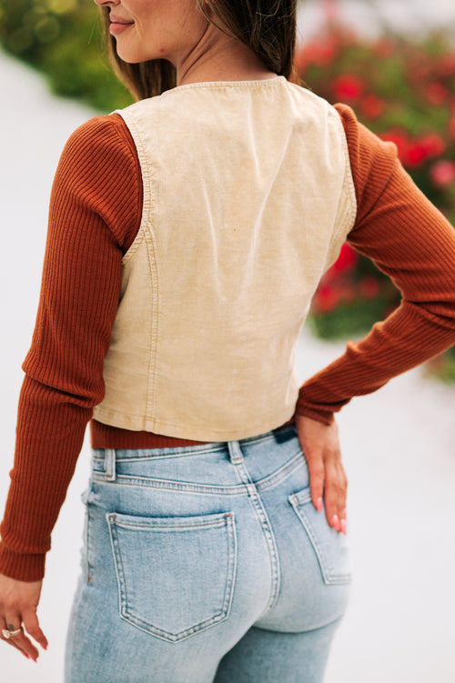 Forever Young Corduroy Vest